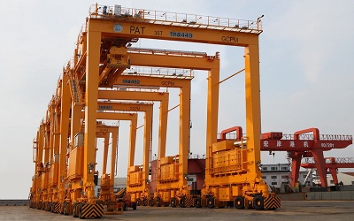rubber tyred gantry crane price, for sale, manufacturer, specification
