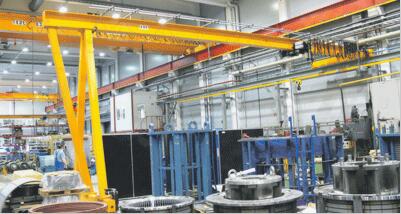 1 Ton Factory Crane System for Sale