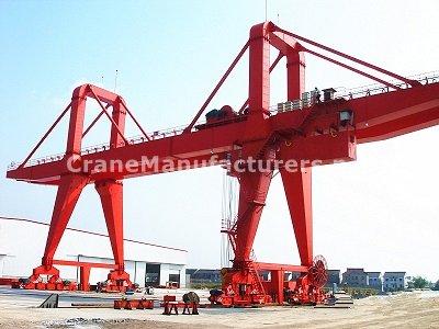 100 Ton Overhead Gantry Crane Design Specifications