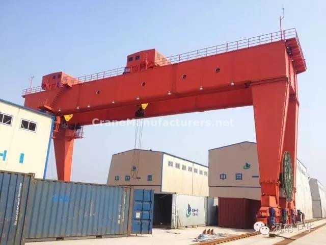 800 ton double girder gantry crane for China first heavy industry in year 2012
