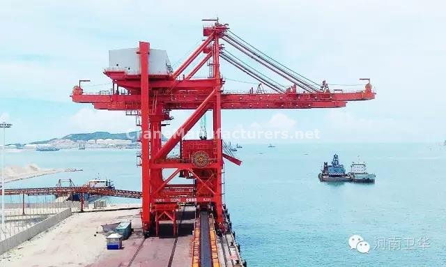 Dock crane for China Fujian in year 2012