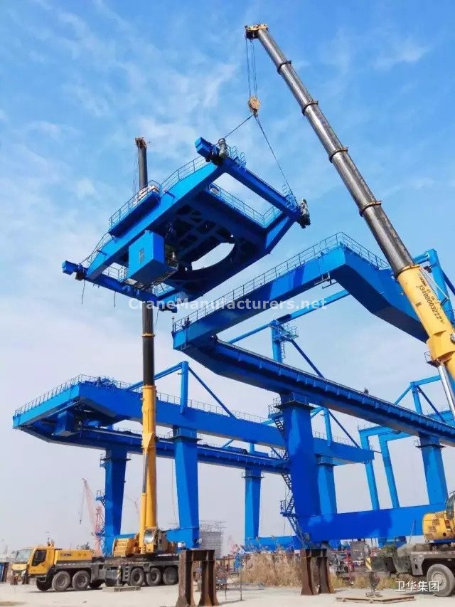 Rail Mounted Gantry Crane Specifications - Trolley re-install