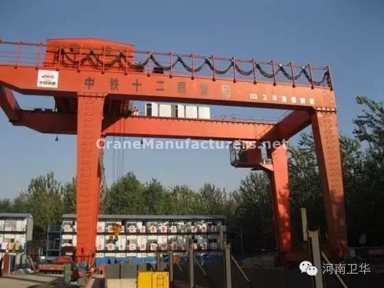 40 ton gantry crane for China Tianjin Metro in year 2015